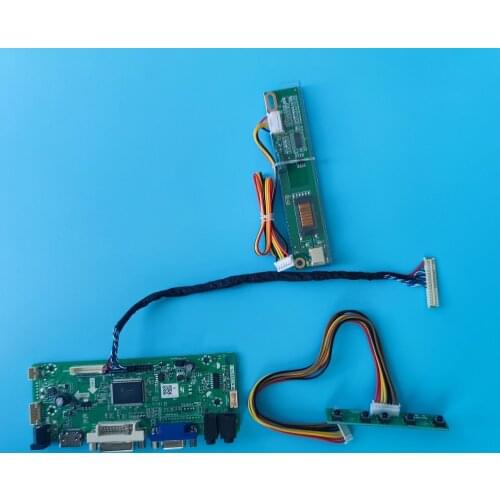 HDMI-compatible DVI VGA LCD Controller board Kit For LP171WP4(TL)(N1)/(TL)(N2)/TLB2/TLB3/TLB5/TLP1/TLP2 1440*900 panel M.NT68676