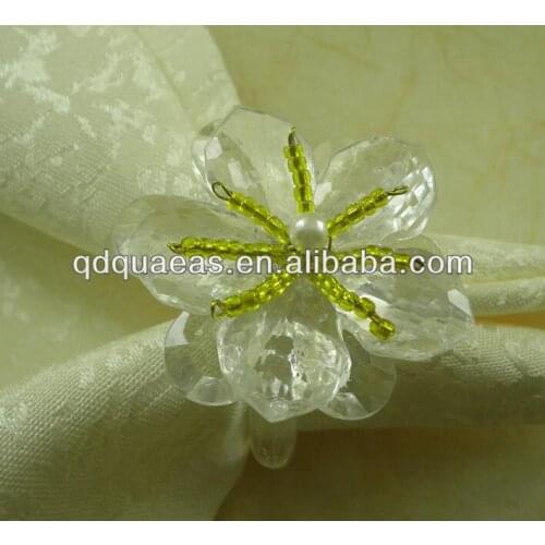 Acrylic napkin ring, wholesale napkin holder
