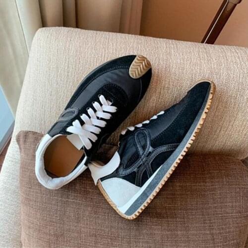 Casual Womens Trainers Lace Up Woman Vulcanize Shoes Mixed Color Dad Shoes Woman Height Increasing Sneakers Femme Buffalo Shoes