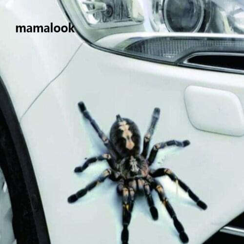 Cool 3D Wall Sticker Animals Spider Gecko Scorpions Vinyl Wall Decal Sticker for Home Cars Auto Motorcycle Cover Scratches Decor