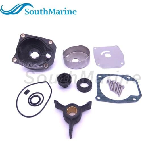 Boat Motor 438592 433548 433549 777805 0438592 0433548 0433549 0777805 Water Pump Repair Kit with Housing for Evinrude Johnson O
