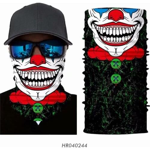 Face Mask Skull Cycling scarf Neck Gaiter Balaclava Bike bandanas Face Shield Headband scarf Fishing Facemask Sports Outdoors