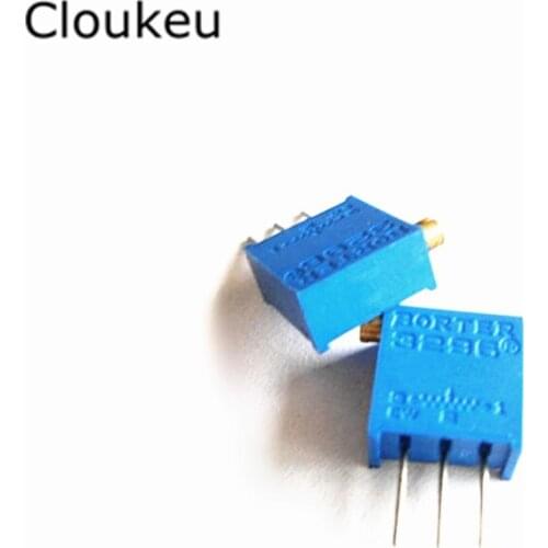 10Pcs 3296X Potentiometer switch 3296X-1- 50R 100R 200R 500R 1K 2K 5K 10K 20K 50K 100K 200K 500K 1M