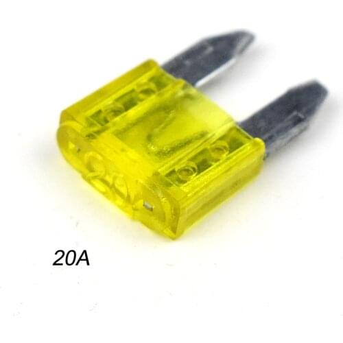 Fusible 12V Automobile Blade Fuse Holder 20 30 40 Amp For Audi Mini Car Fuses 5A 7.5A 10A 15A 25A Dyoung Parts 30Pcs/Lot
