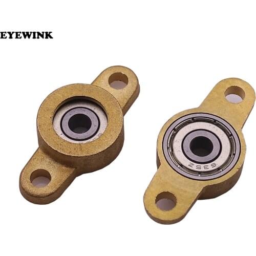 10pcs 5mm 6mm 7mm caliber zinc alloy bearing KFL05 KFL06 KFL07 KFL08 KFL10 flange bearing with pillow block