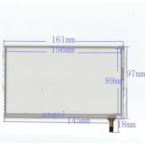 7-inch touch screen periphery 161 * 97 GPS navigation touch screen universal touch screen control external screen