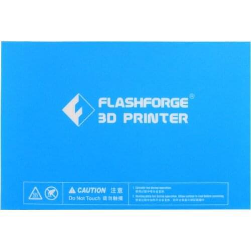 232*154mm Blue Heated Bed Tape Print Sticker Build Plate Tape For Flashforge Creator Pro /Dreamer 3D Printer