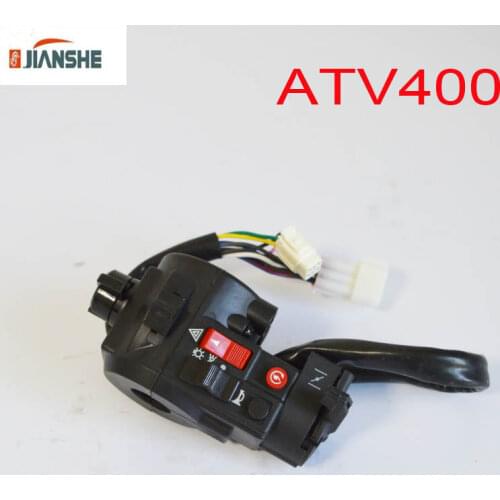 JIANSHE ATV 400CC ATV400-1-2-3 left multi-function switch QUAD ACCESSORIES free shipping