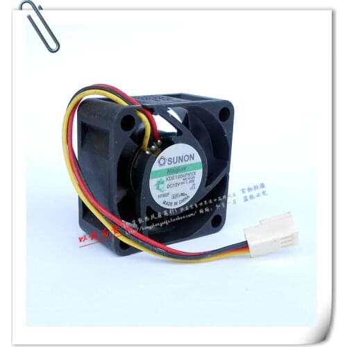 Free Shipping Wholesale AVC KDE1204PKVX 40 4cm 40mm 12V 1.4W server inverter power supply axial cooling fans