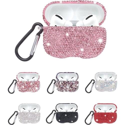 Bling Wireless Bluetooth Earphone Dust Cover Storage Case for iphone airpods pro