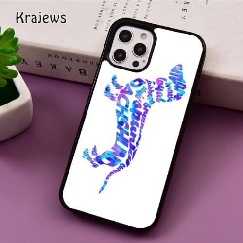 Dachshund Sausage Dog Love phone Case For iPhone 5 SE 2020 6S 7 8 Plus 12 mini 11 Pro X XR XS Max Samsung S8 S9 S10 coque Cover