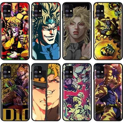 Anime JoJo Dio Brando For Samsung Note 20 10 8 9 M02 M31 S M60S M40 M30 M21 M20 M10S F62 M01 Ultra Pro Plus Phone Case