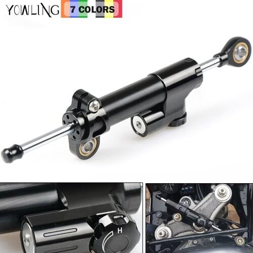 For Yamaha XJ6 MT07 MT09 R3 R6 R1 R125 R25 Damper Stabilizer Damper Steering Reversed Safety Control damping (2009-2016)