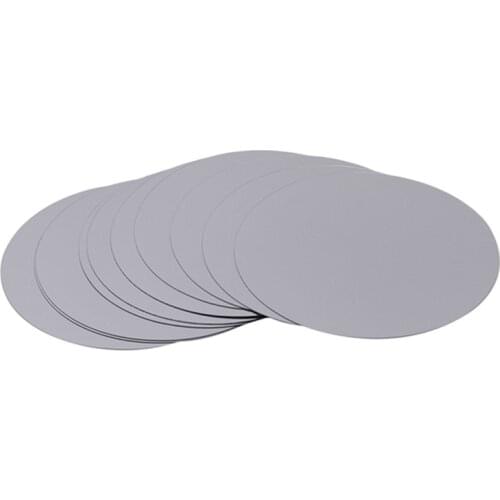 Silver Aluminum Foil Wine Pourer Disc Foldable Flexible Drip Stop Pour Spouts Disk Drop Stop Pouring Disks