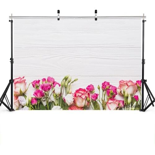 Flower Wooden Board Photographic Background Portrait For Photo Studio Children Shoes Clothes Photo Backdrop Photo Booth