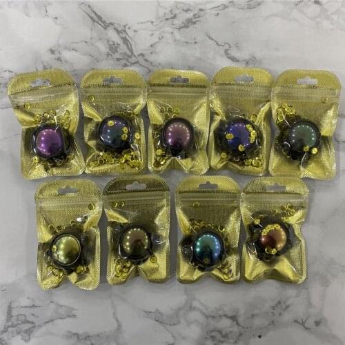 Chameleon Metallic Shiny Eye Shadow Pallete Powder Glitter Eyeshadow Palette Eye Pigment Professional Eyes Makeup Party Cosmetic