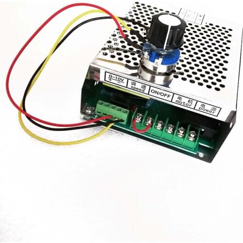 200W 300W 400W 500W Spindle Power Supply Input 220VAC or 110VAC Output 48VDC Mach3 Spindle Motor Power CNC Adjustable