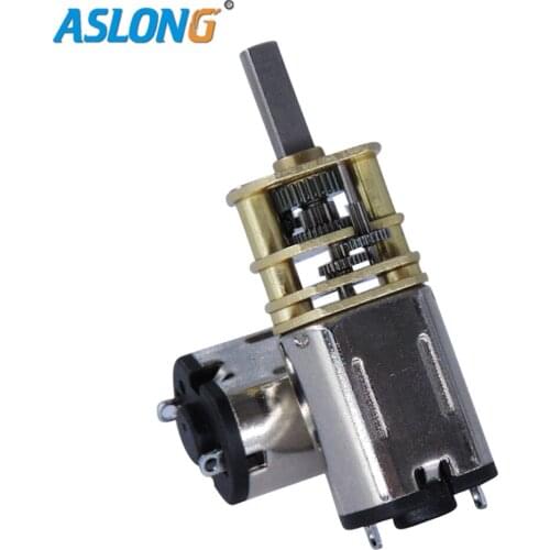 JGF10-M10 small micro high torque 3v 44rpm dc electric motor with high precision gear ASLONG for finger-print lock