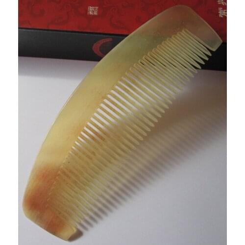Changzhou Baixiang ox horn comb comb hair comb horns utility