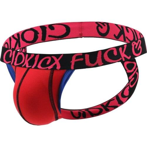 Gay Sexy Low-Rise Mens Underwear Cotton Buttock Lifting Mens Thongs and G Strings