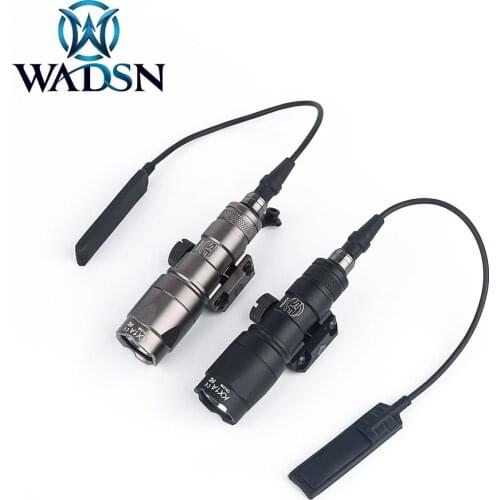 WADSN Airsoft Surefir M300 M300A Mini Scout light 280Lumens LED Tatical Hunting Tactical Torch Weapon Flashlight For 20mm Rail