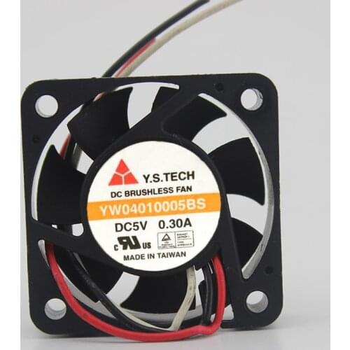 YW04010005BS 4010 5V 0.30A 4CM cm North and South Bridge chassis fan