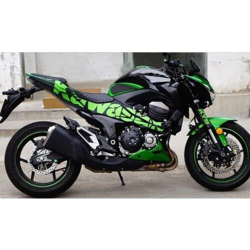 3D Look Motorcycle Tank Pad Protector Decal Stickers Case for Kawasaki Z800 z800