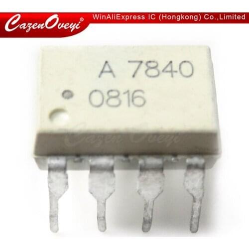 10pcs/lot HCPL-7840 HCPL7840 A7840 SOP-8 DIP-8 photoelectric coupler in stock