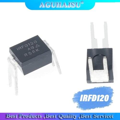 5pcs/lot IRFD120 DIP4 IRFD120PBF DIP-4 IRF120 DIP new original In Stock