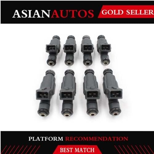 8X 0280156211 Fuel Injector Nozzle for Rover 75 Porsche 928S Ford F-250 F-350 F-450 Chevrolet Corvette Pontiac Lotus Esprit Jeep