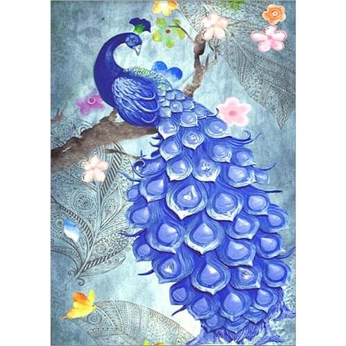 Peacock Diamond Painting Meaning Lucky Home Living Room Decoration Diamond Embroidery Picture DIY Craft