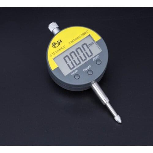 IP54 Digital Micrometer 0.001mm Oil-proof Electronic Micrometers Metric/Inch 0-12.7mm/0.5" Precision Dial Indicator Gauge Meter