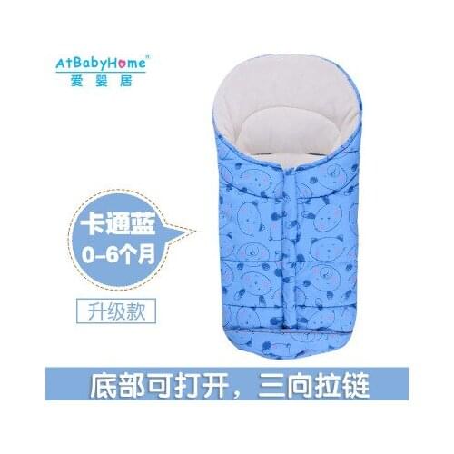 Kids Sleep Sack In The Carriage Wheelchairs Baby Sleeping Bag Winter Envelope For Newborns Sleep Thermal Sack Cotton