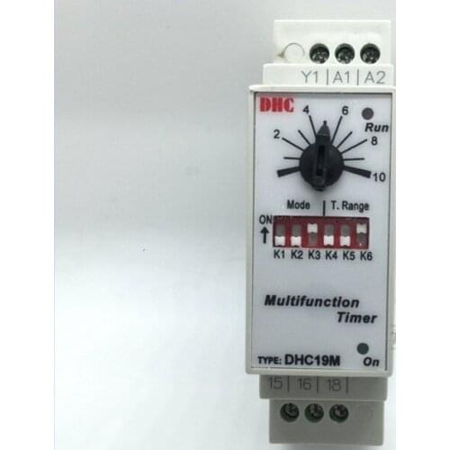 DHC DHC19M multi-function time relay rail-type timer