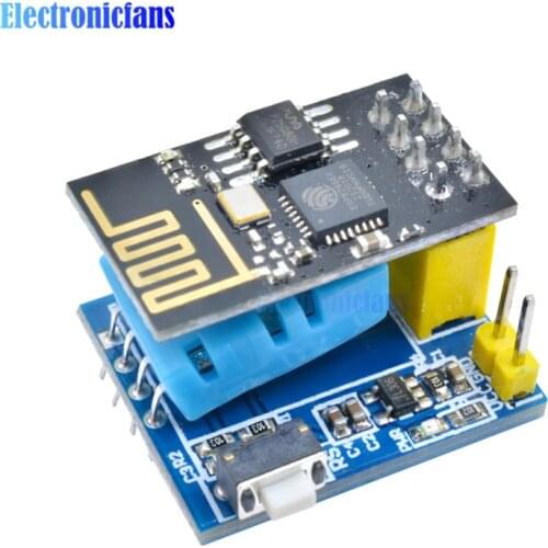 ESP8266 ESP-01 ESP01 Serial Wireless WIFI Module DHT11 Temperature Humidity Sensor Transceiver Receiver For Arduino NodeMCU DIY