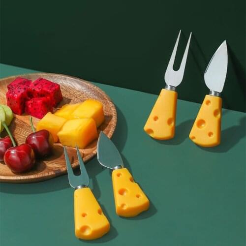 Cheese Knife Kitchen Accessories Gadgets Baking Tools Form for Cooking Cake Decorating Tools Cheese Knife and Fork Cuisine