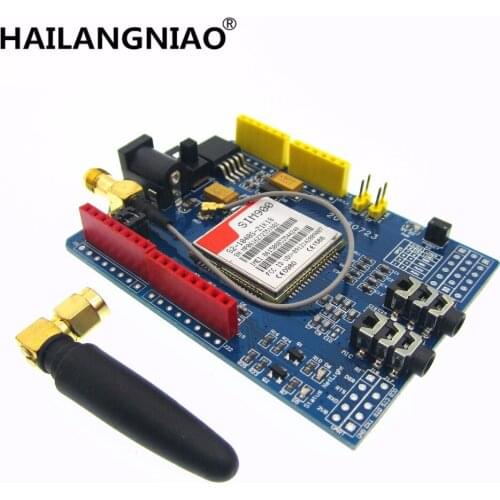 New 1PCS/LOT SIM900 GPRS/GSM Shield Development Board Quad-Band Module For Compatible
