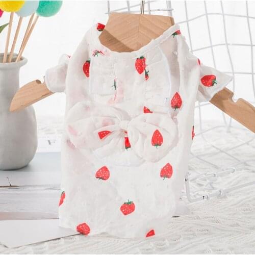 New Dog Cat Dress Shirt Plaid&Bow with Matching Dog Leash Pet Puppy Skirt Spring/Summer clothes apparel 5 sizes