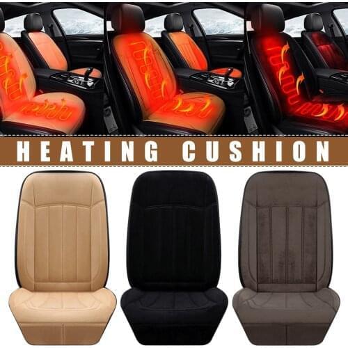 Smart Car Study Heating Cushion Imitation Cashmere Cushion 12v24v Universal Imitation Cashmere Cushion Universal Electric Pad