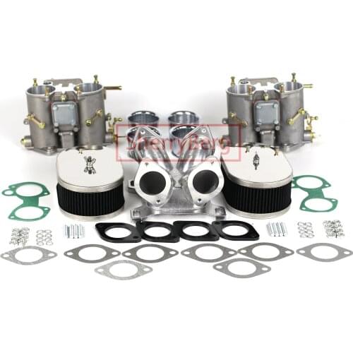SherryBerg FAJS EMPI WEBER Carburettor Carb Carburetor Conversion Kit 4 Barrel Holley Adaptor W Twin 50 DCOE For Ford Chevy V8