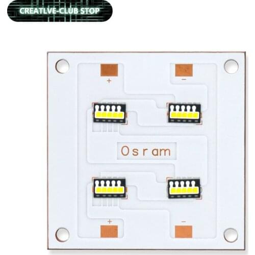 40W High Power LED DC 12-14V Light-emitting Diode 6000K Cold White Light Car Headlight Light Source Car LED Double Lens Wick DIY