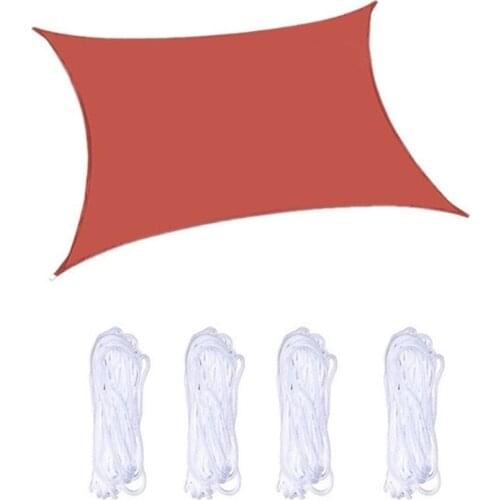 Greenhouse Patio Outdoor Garden Square Awning Sun Shading Net UV Block Sun Shade Sail Perfect