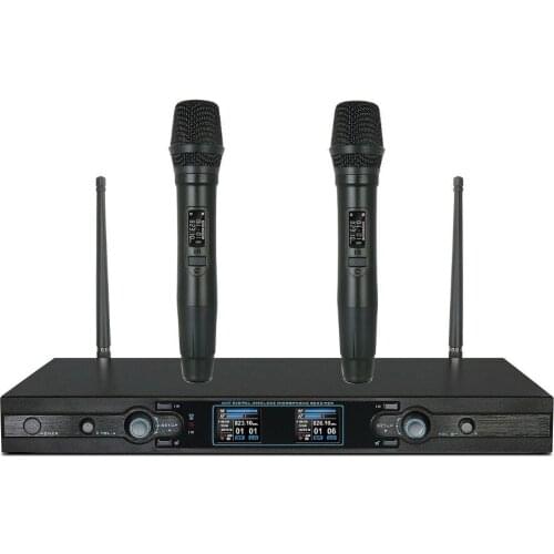 UHF Wireless Microphone karaoke Cordless microfone System Bolymic