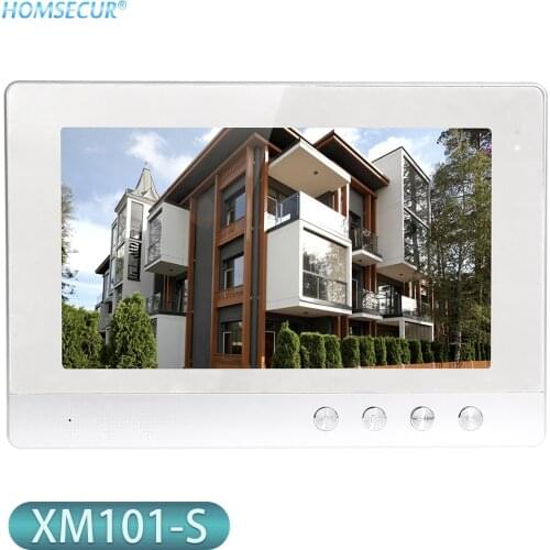 HOMSECUR XM101-S 10.1" Indoor Monitor For Video Door Phone Intercom System
