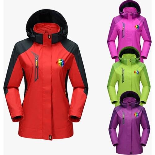 Women Windproof Outdoor Jacket High Quality Waterproof Windproof Sport Coat Travel Trekking Camping Hiking Tracksuit Oversized
