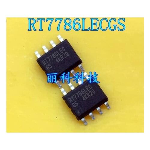 10PCS New RT7786LEC SOP-8 LCD power management chip