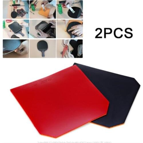 2*table Tennis Rubber With Sponge Fit Ping Pong Paddle Racket 2.1mm Thickness Table Tennis Ping Pong Cover