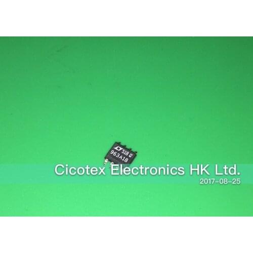 2pcs/lot LT1963ES8-1.8#PBF SOP8 963A18 LT1963ES81.8 IC REG LINEAR 1.8V 1.5A 8SOIC LT1963ES8-1.8#TRPBF