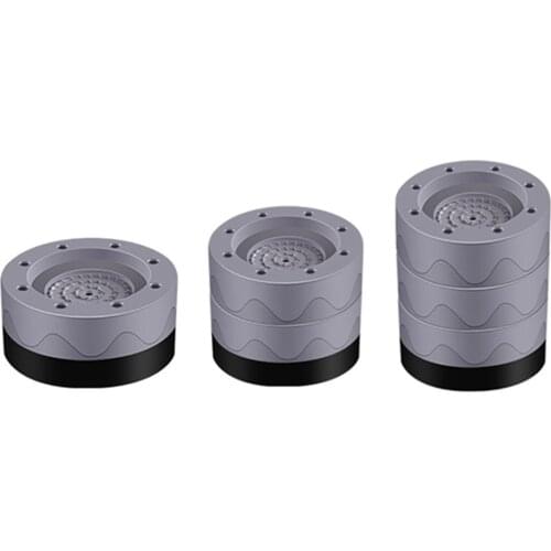 4Pcs Universal Anti-Vibration Feet Pads Washing Machine Rubber Mat Anti-Vibration Pad Dryer Refrigerator Base Fixed Non-Slip Pad