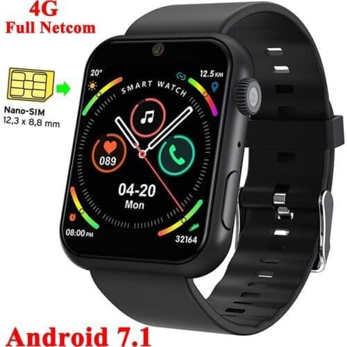 5 pcs 4G Android Smart Phone Watch Dual Camera 3+32GB MediaTek Quad Core Heart Rate Monitor Waterproof Wifi GPS Fitness Tracker
